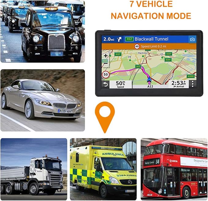 N700 GPS Navigator for Car Truck RV 2025, Truck GPS Commercial Drivers