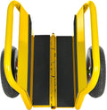Heavy Duty Panel Dolly, Slab Dolly, Two Nice Handles, 10" Solid Rubber Tires, Super Weight 1000 LBS, All-Terrain Movement for Heavy Drywall Sheet & Door Material (Red) (Yellow)