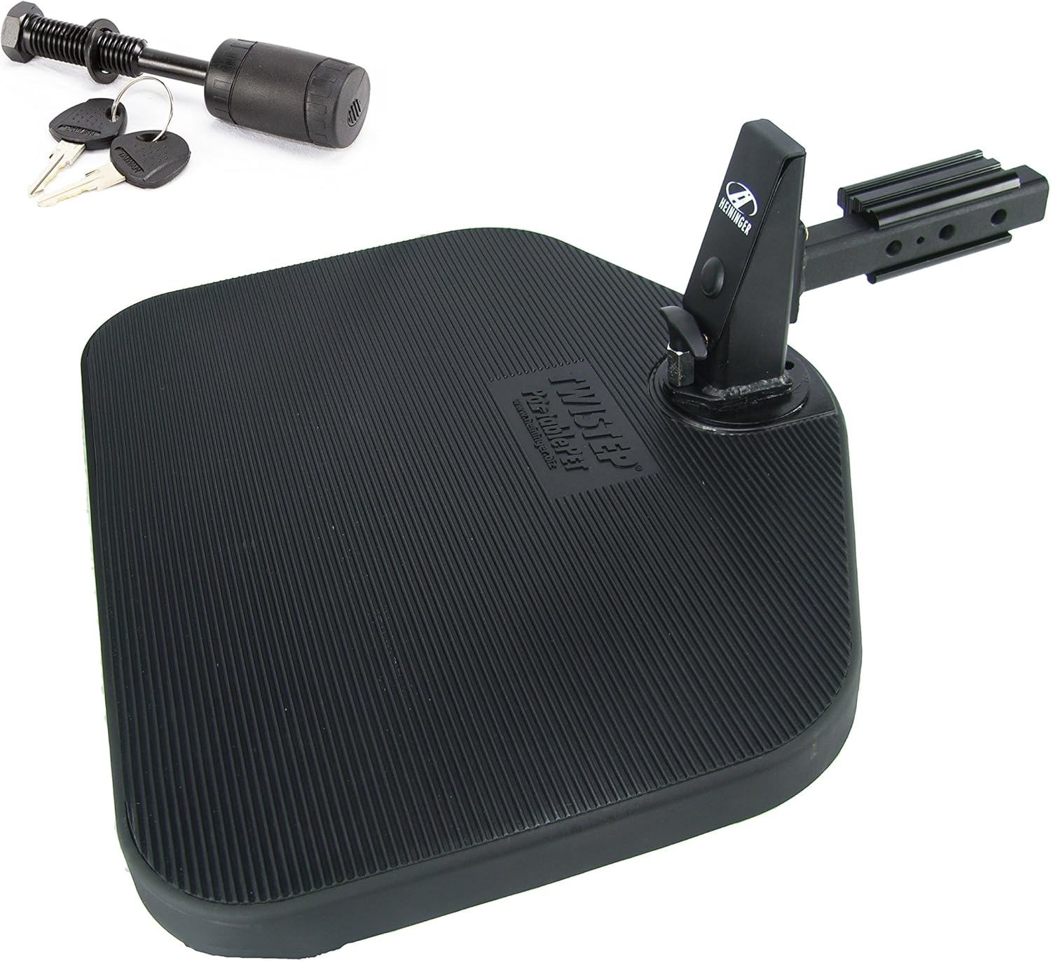 Heininger 3062 Portable PET Twistep Dog Hitch Step with Hitch Lock