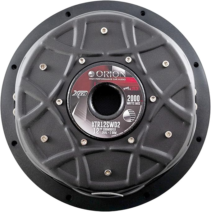 ORION XTR Series XTR12SWD2 Shallow Mount 12” Car Subwoofer, 2000W Max Power - Image 5