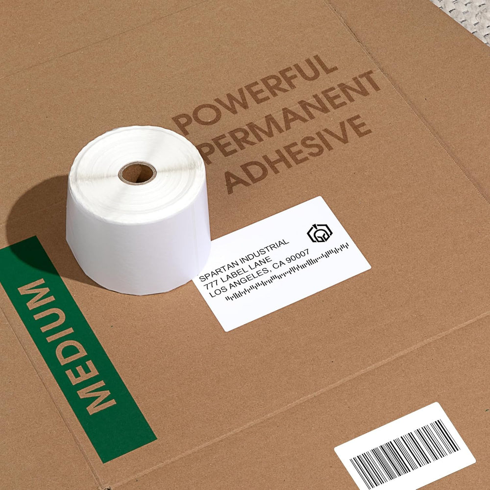 2" X 1” Direct Thermal Labels (13000 Count, 10 Rolls) - Perforated