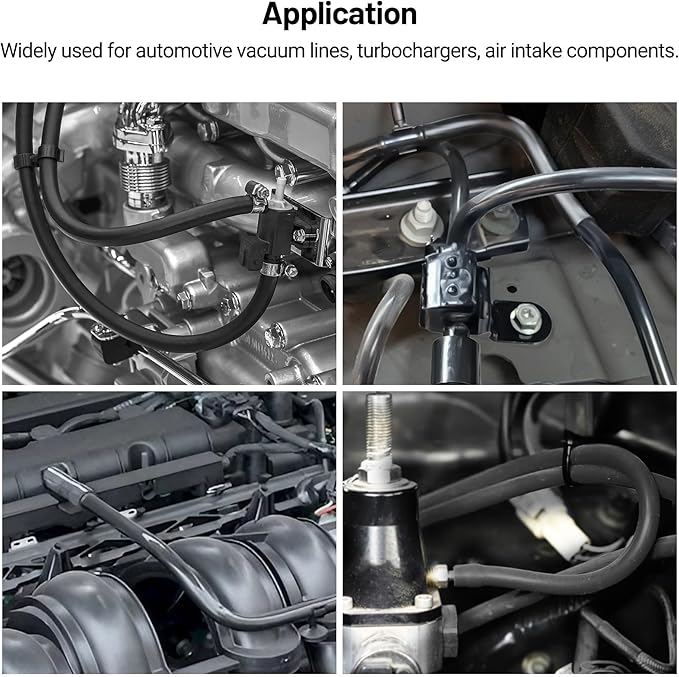 EVIL ENERGY 5/32 1/4 5/16 3/8 Silicone Vacuum Tubing Hose Line Kit 5FT 4PCS - Image 5
