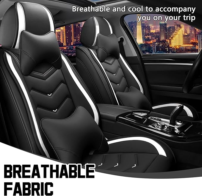 Car Seat Covers for Chrysler Pacifica 2004-2025, Stylish Sport Seat Cover - Image 6