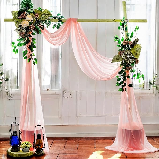 MDS Halloween Chiffon Draping Fabric - 1 Panel, 30" Wide x 40ft Long - S...