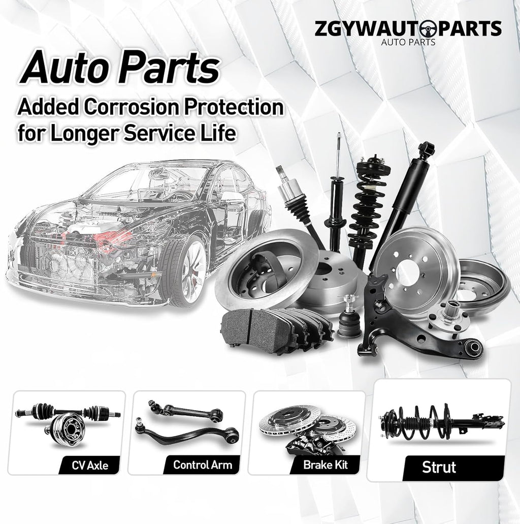 Front Driver Left Side Fender Supports Replacement for Ram 1500, 2500, 3500 2011 2012 2013 2014 2015 2016 2017 2018 5.7L V8, for Dodge Ram 1500 2009 2010 4.7L V8 Replace# 55372839AD CH1244109