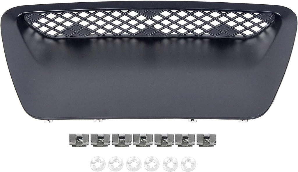 ECOTRIC Front Hood Scoop Molding Bezel Compatible with 2004-2005 Dodge Ram 1500 SRT Replace for YL23TZZAB 5029770AA Air Flow Intake Scoop Cover Hood Vent Grille