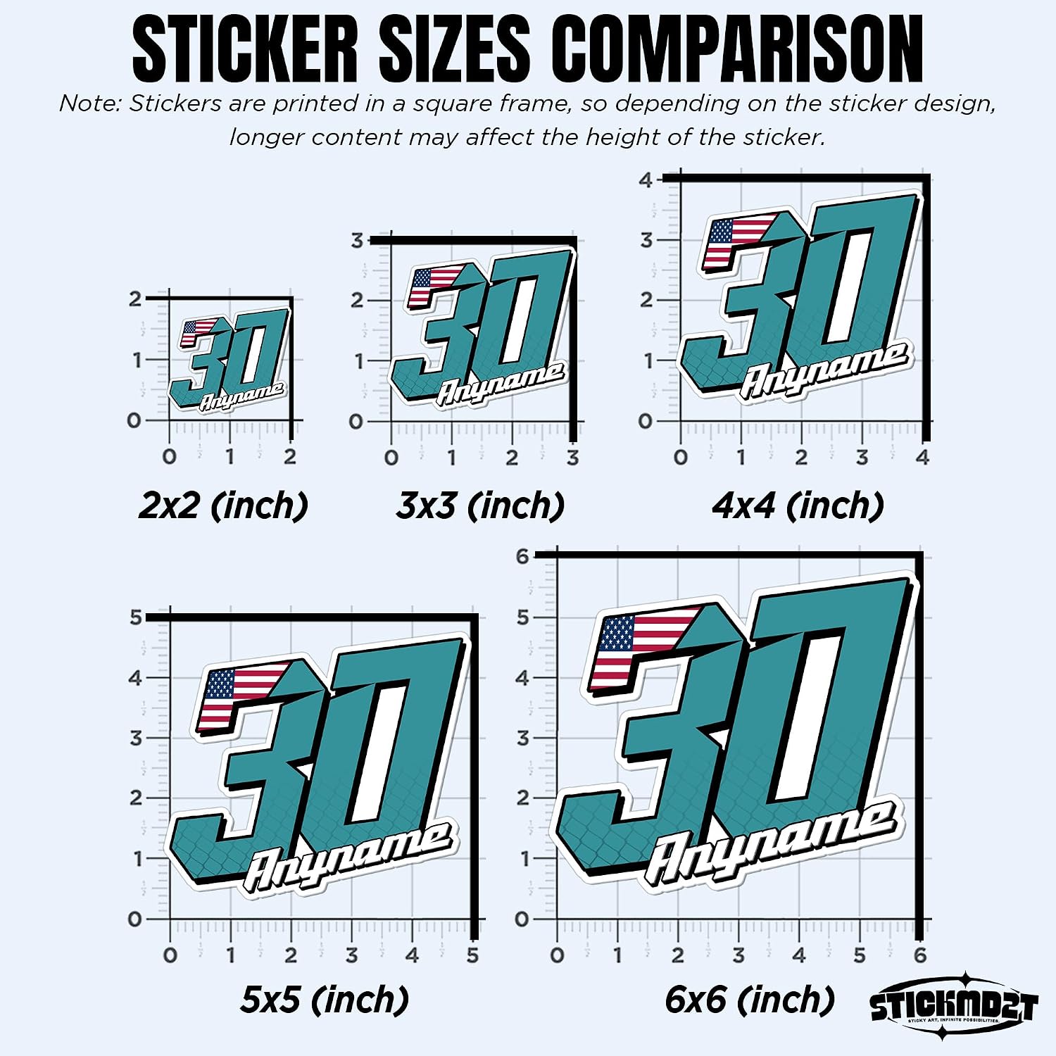 (New Update) Custom Race Number Sticker, Personalized Racing Name Number with National Flag Car Decal Waterproof Die-Cut Vinyl Stickers for Dirt Bike Plate BMX Car Decor Motorcycle Bike Motors RC
