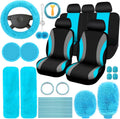 roceei 43 pcs car seat cover full set, main product view