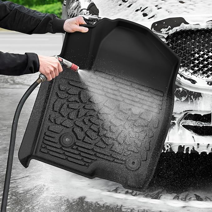 AUTOSAVER88 Floor Mats Fit for Chevy Silverado/for GMC Sierra 1500 2019-2025 - Image 8
