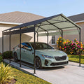 patiowell 10x15 ft metal carport, heavy duty carport, main product view