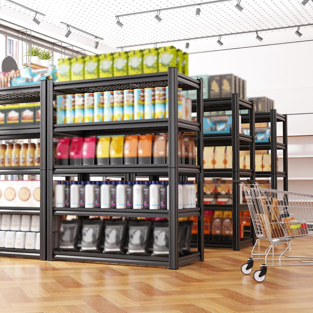 35.4''W Storage Shelves,5-Tier Adjustable Garage Shelving