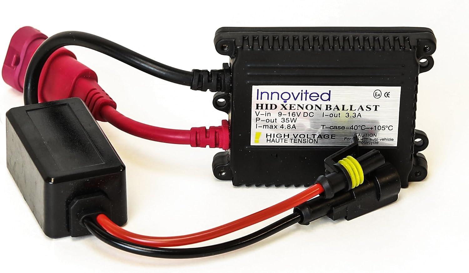 Innovited Xenon HID Ballast 35W DC 12V Universal Replacement for H1 H3 H4 H7 H11 H13 9005 9006 9007 5202 880