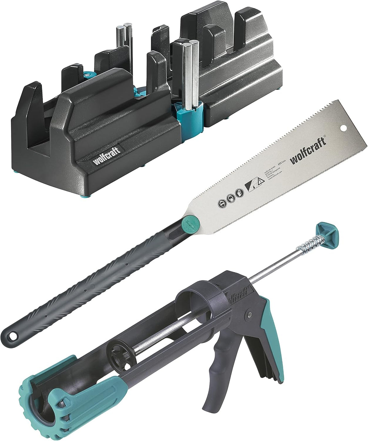 wolfcraft skirting board kit - bevel & mitre, main product view