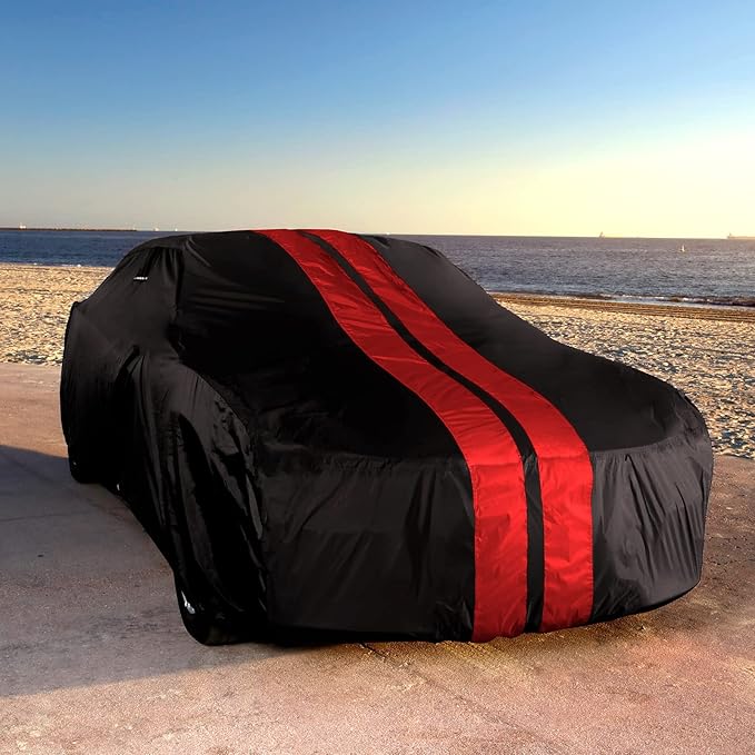 iCarCover Custom Car Cover for 1974-1981 Chevy Camaro Z28, Type LT Waterproof - Image 3