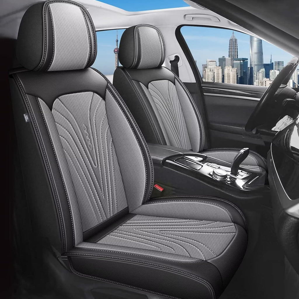 Front Seat Covers Fit for Toyota Camry 2012-2025 Faux Leather Automotive Seat