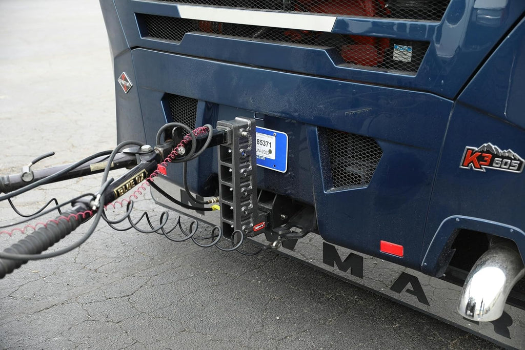 GEN-Y Hitch GH-624 MEGA-Duty 2.5" Shank 9" Drop 3K TW 21K Hitch and GH-061 Dual-Ball and GH-062 Pintle Lock