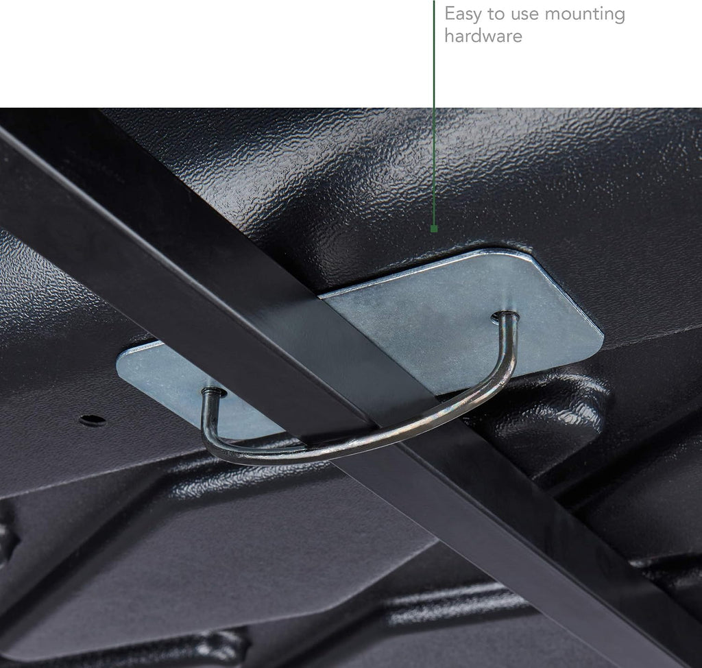 SportRack Vista XL Rear Opening Cargo Box,Black