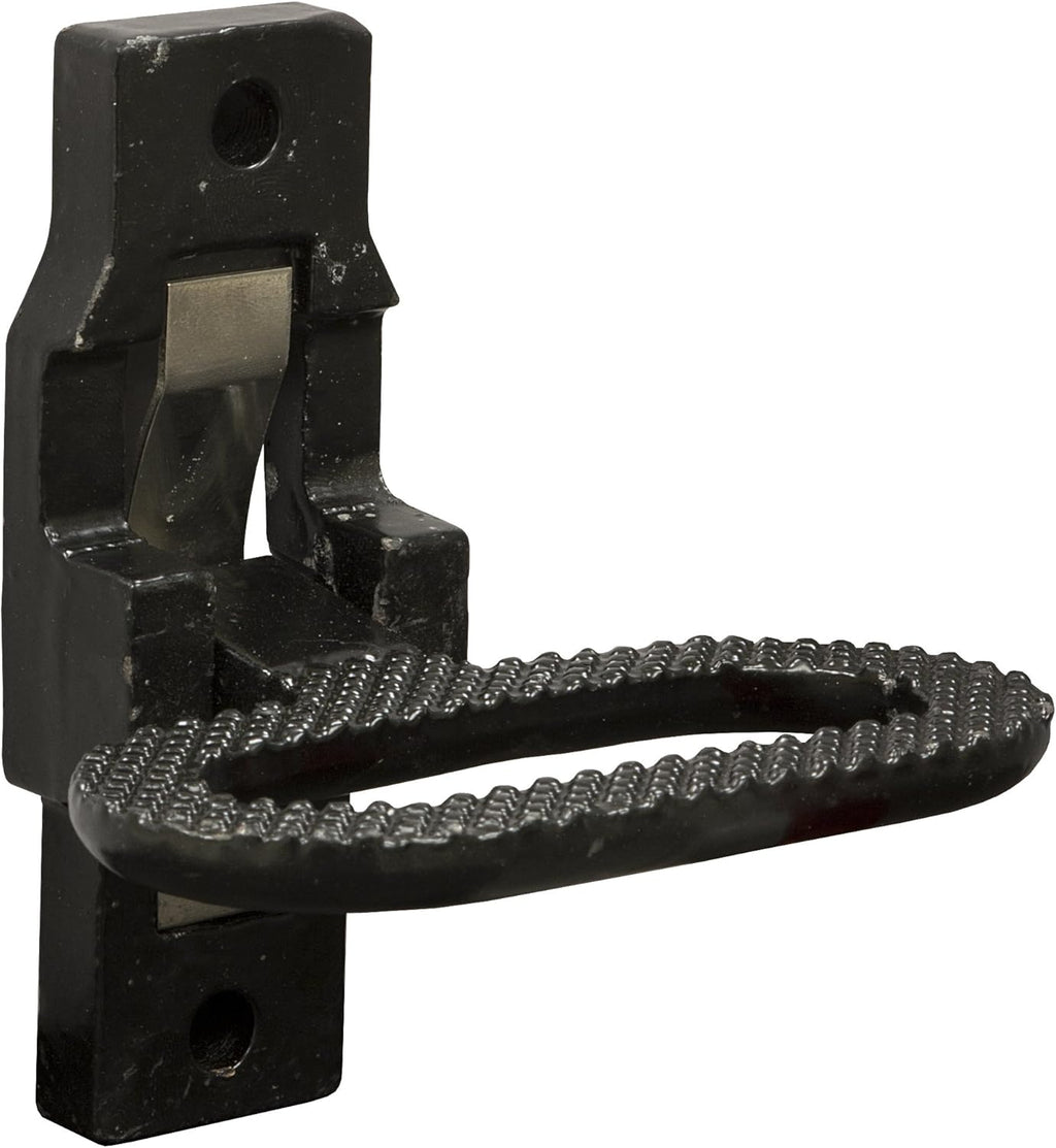 Buyers Products B2797BPC Folding Safety Step And Handle With Safety Storage, Black E-Coat Finish, Multi-Purpose Step And Grab Handle For Trucks, Trailers, Busses & RVs