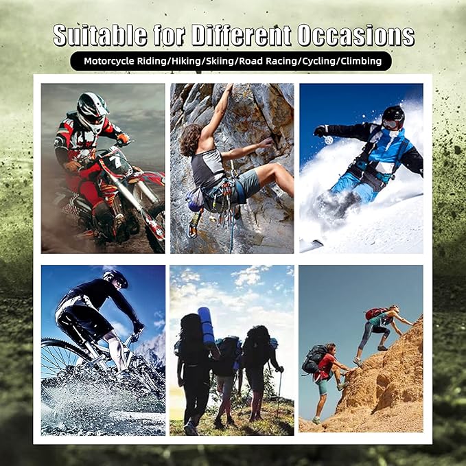 Motorcycle Gloves for Men and Women Full Finger Touchscreen Mountain Dirt Bike - Image 5
