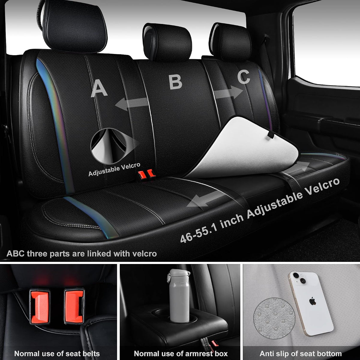 car pass nappa leather car seat covers, durable on a desk or shelf
