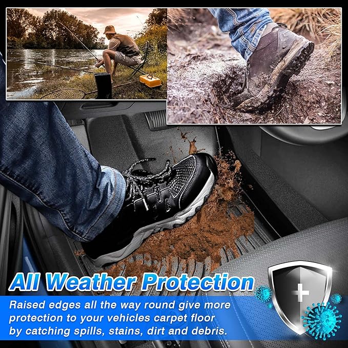 Cartist Custom Fit for Floor Mats Chevrolet Equinox/GMC Terrain Denali - Image 3