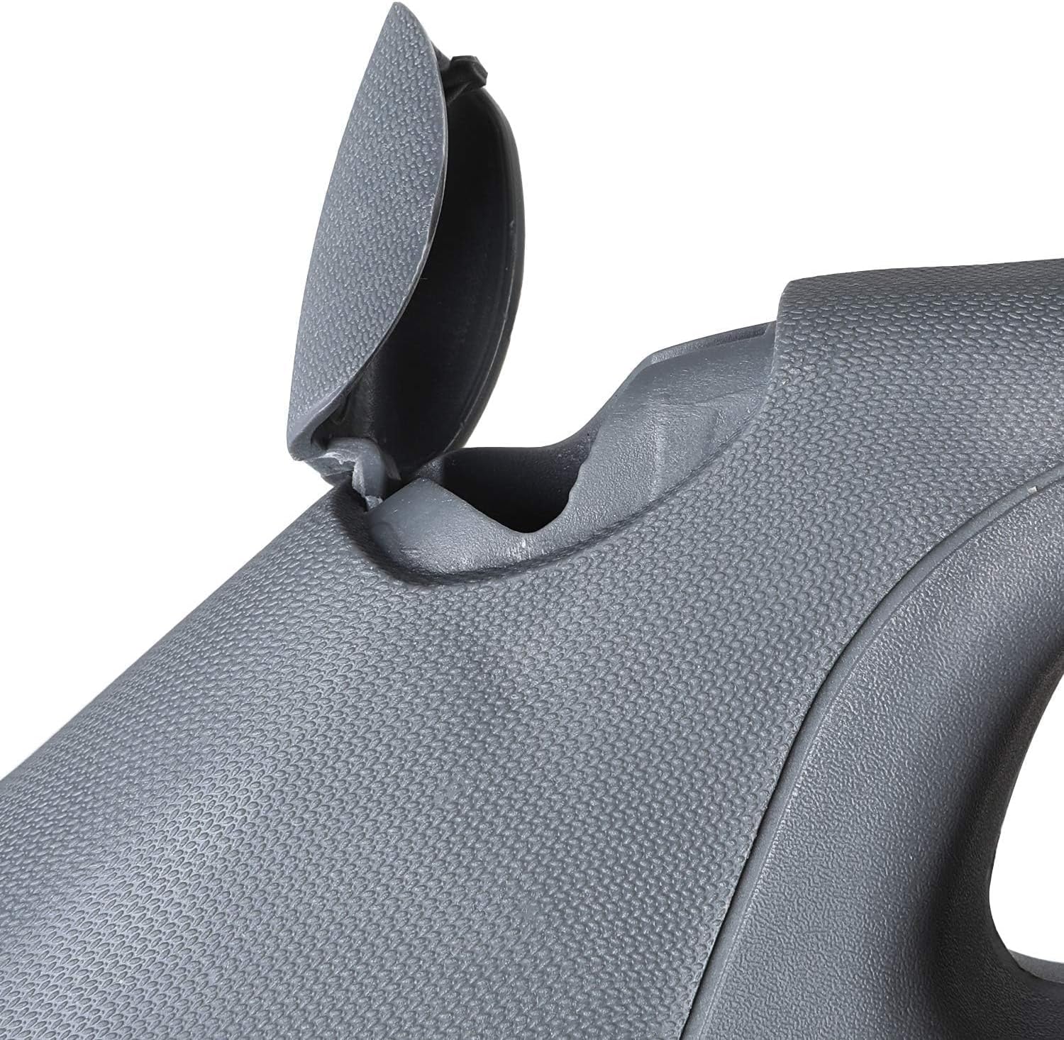 HECASA A Pillar Grab Handle Interior Trim Left Driver Side Compatible with 2011-2016 Ford F-250 F-350 F-450 F-550 Super Duty Replacement for BC3Z-2503599-AC - Gray