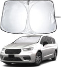for Chrysler Pacifica 2017-2025 EcoNour Windshield Sunshade -240T Polyester by EcoNour
