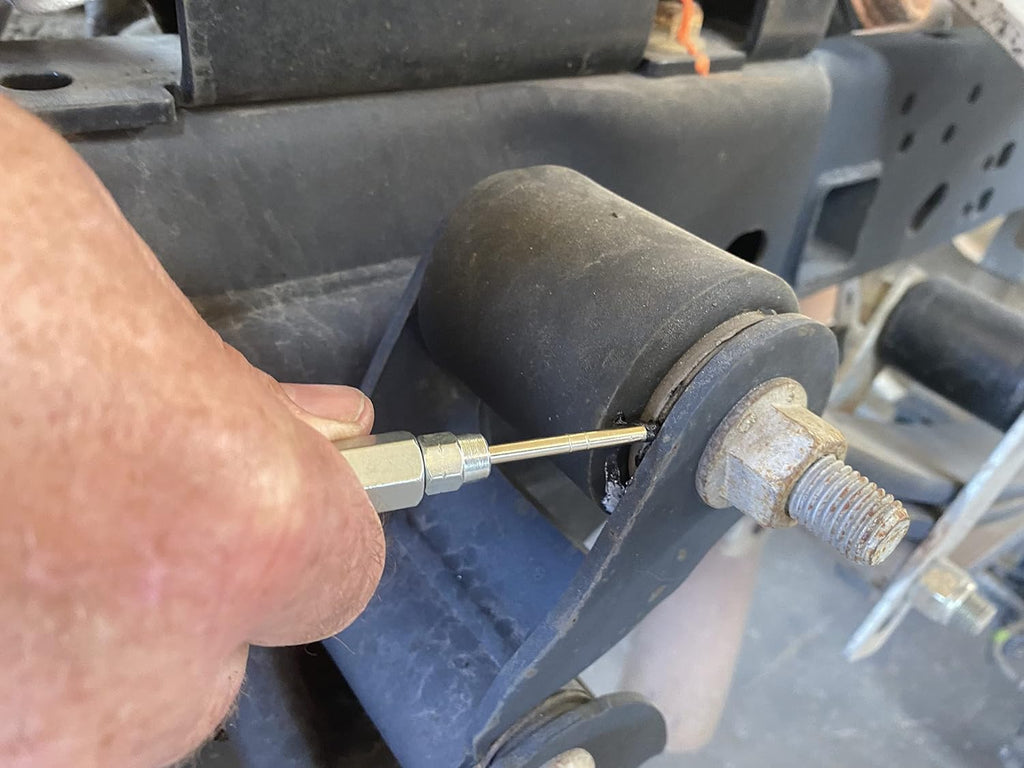 Lincoln 5803 Hand-held Grease Gun Needle Nozzle with Hardened Steel Tip, 1/8" Female NPT Thread, 2.76" Length, Used for Lubrication of Flush-Type or Hard-to-Reach Hydraulic Fittings