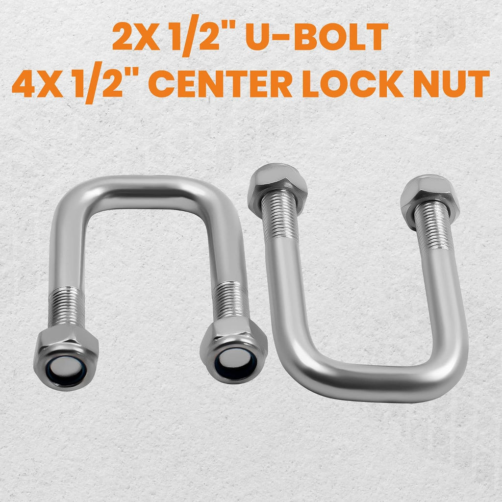 maXpeedingrods GNRK1500 Flat Beds Gooseneck Kit for Chevrolet for Toyota 1500 1994-2018, Universal Metal Gooseneck Hitch Kit, GTW 30,000 lbs