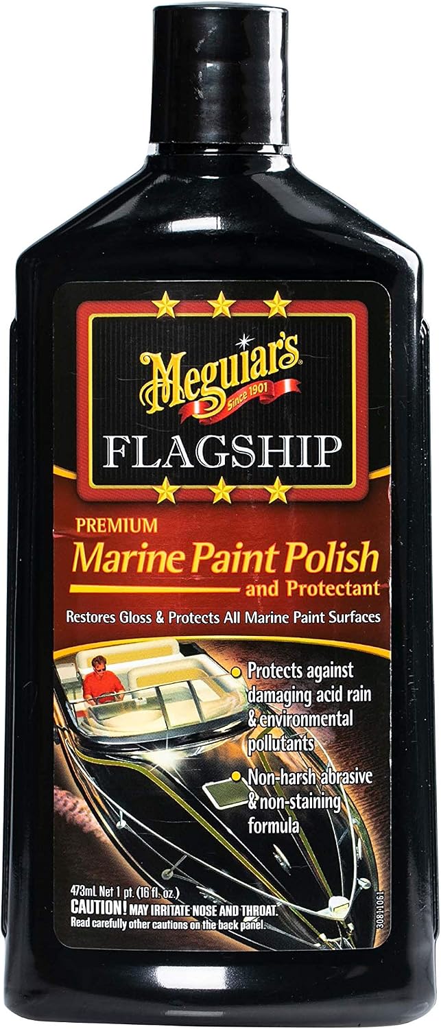 Meguiar's Marine Premium Polish, 16 Ounce (M19716)