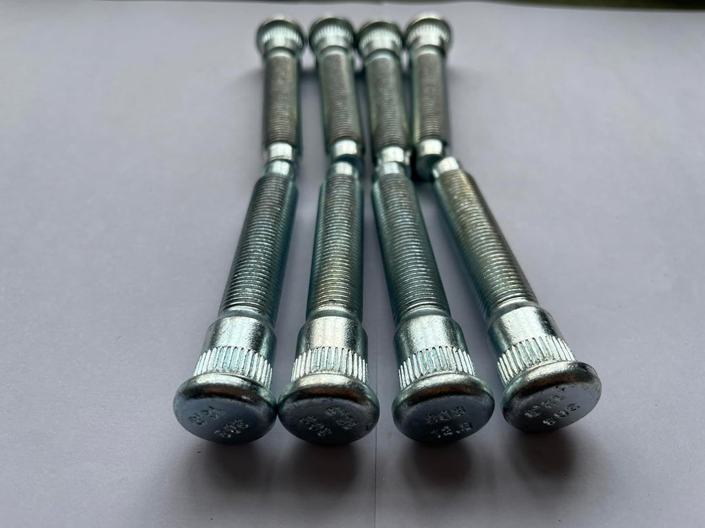 8pcs 9/16-18 Rear Serrated Wheel Lug Stud Bolts 610-303 3.28 in. UHL Replacement for 1985-2004 Ford F-250, 85-97 F-350, 87-04 E-350 Econoline, 00-04 E-450