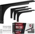 batoda pack 4 12" x 6" l bracket, main product view