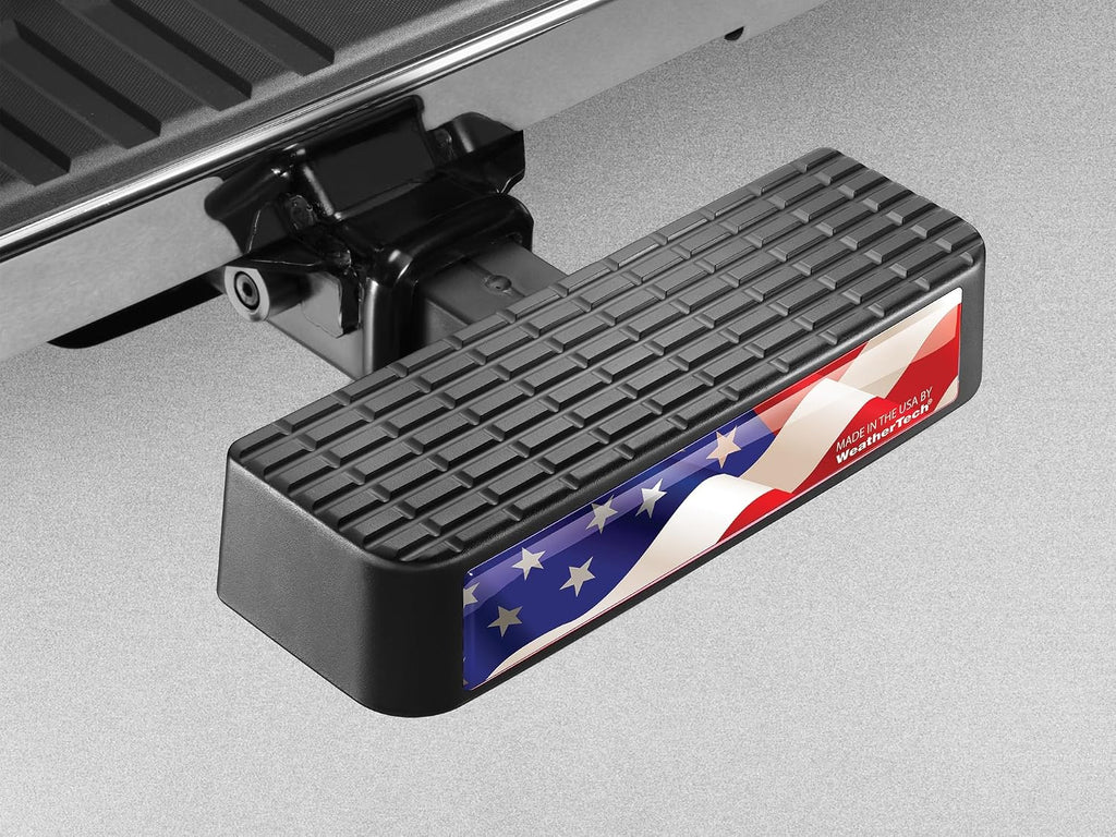 WeatherTech BumpStep USA with Hitch Pin 8ABS2WHP5 Black