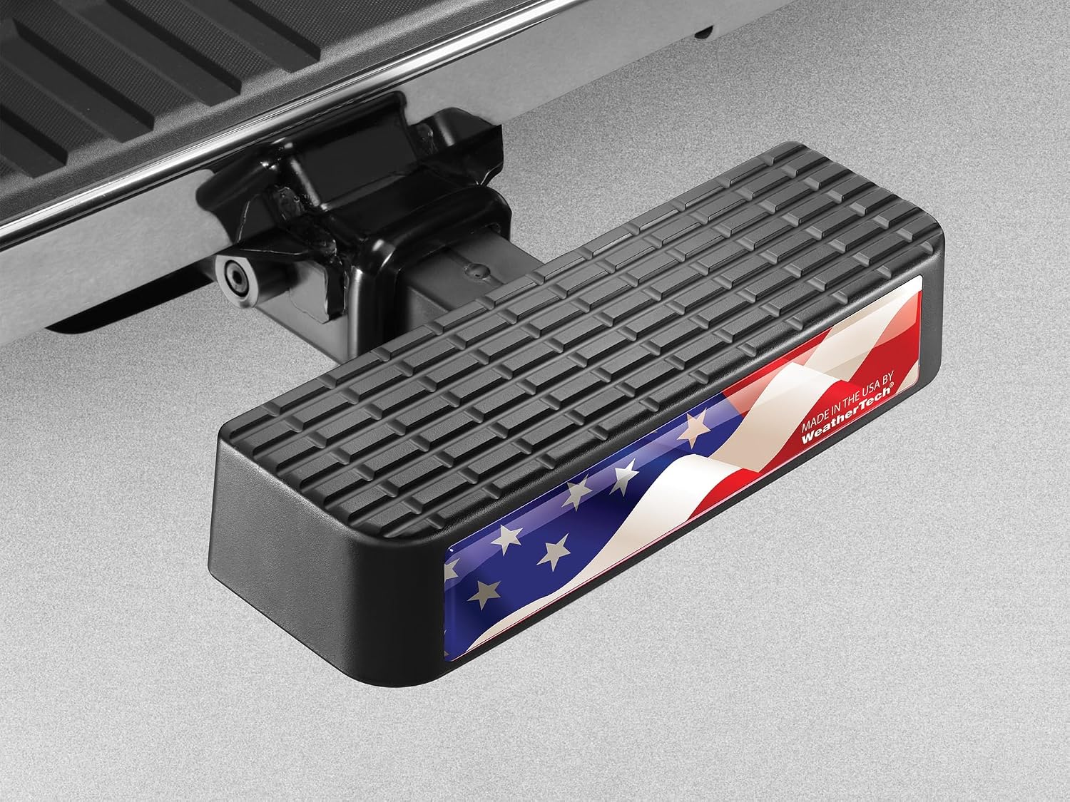 WeatherTech BumpStep USA with Hitch Pin 8ABS2WHP5 Black
