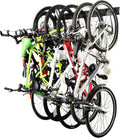Ultrawall Stainless Steel Bike Storage Rack, 6 Bike Storage Hanger Wall Mount