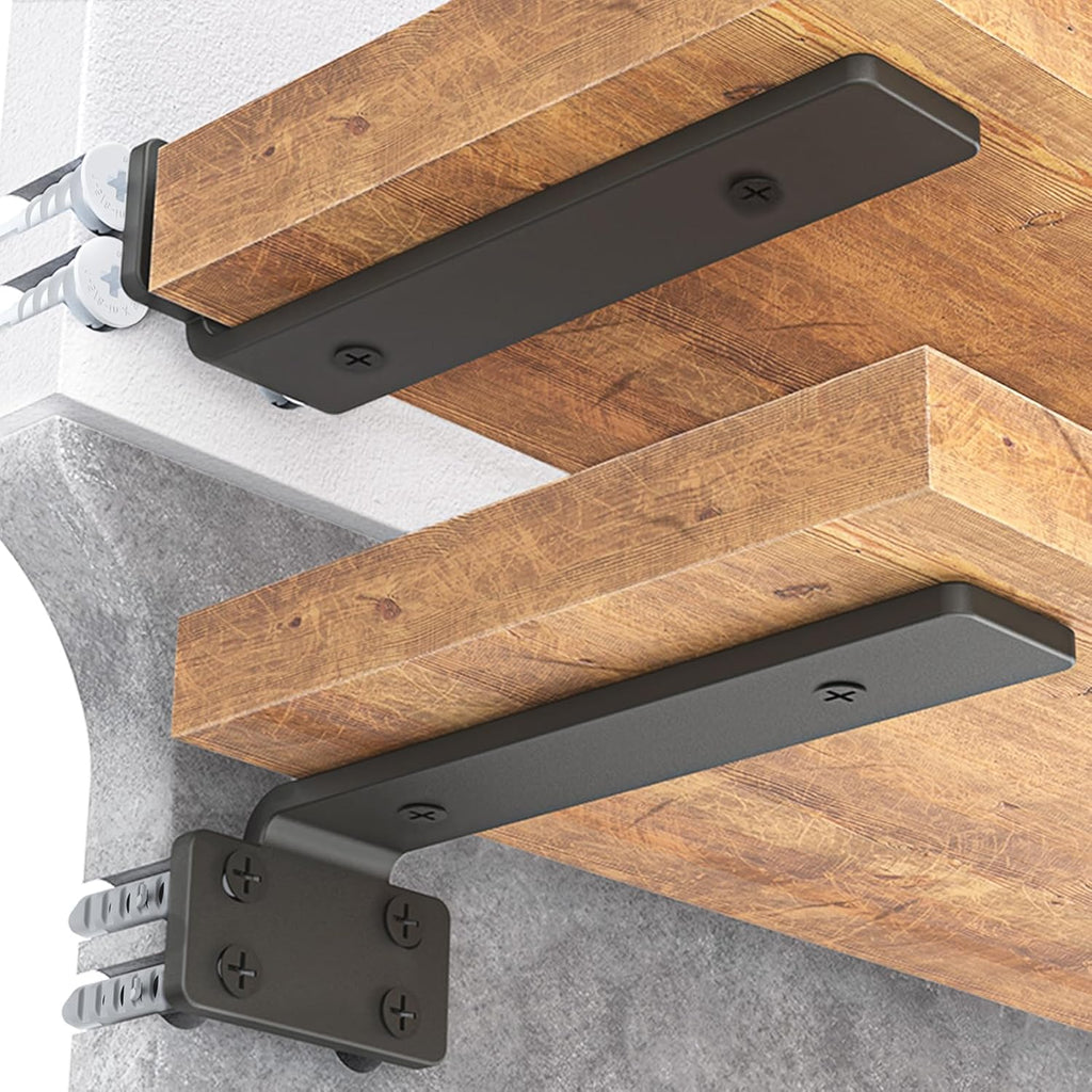 goovilla shelf bracket, floating shelf brackets 12 inch, main product view