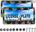 License Plate Frames for Women Multicolor License Plate Frame Holder for Men by Unknown