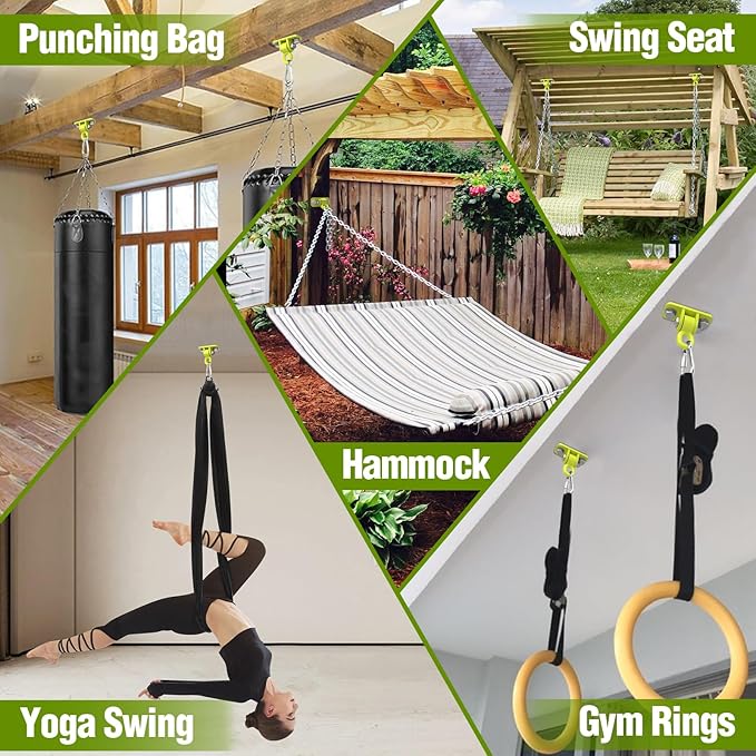 Heavy Duty Swing Hangers, Porch Swing Hanging Kit - Image 6