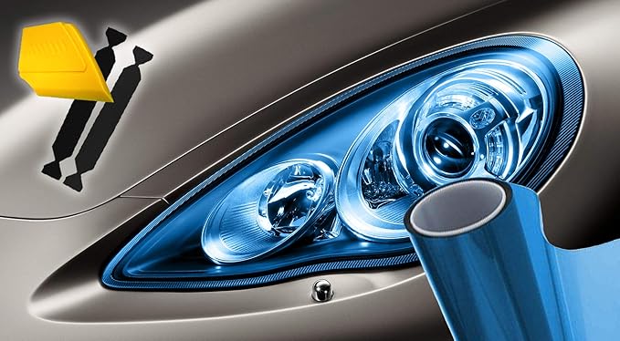 VViViD Air-Tint Extra-Wide Headlight Taillight Vinyl Tint Wrap 16 Inch x 48 by VVIVIDVINYLS