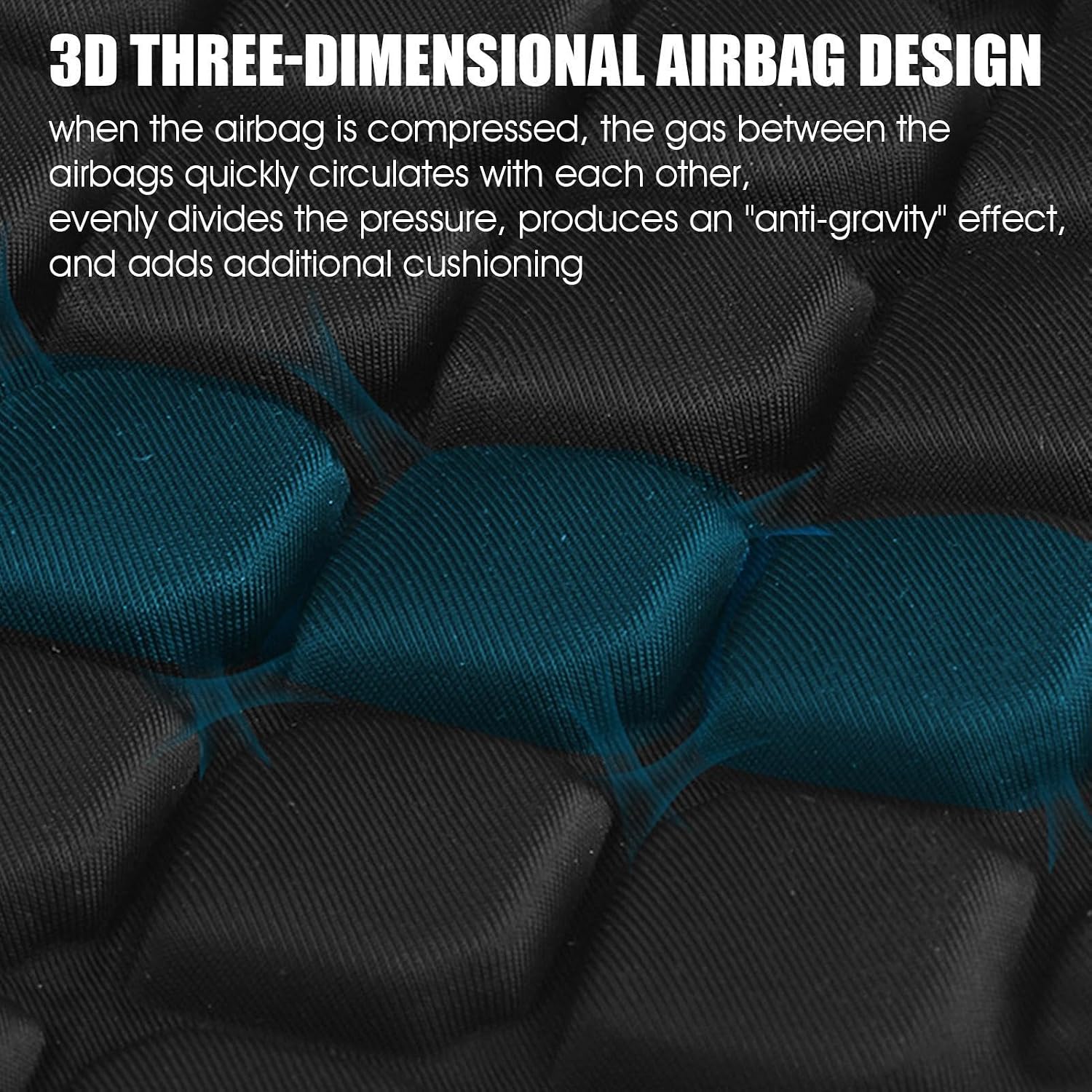 Seat Cushion Motorcycle - Breathable Seat Cushion - 3D Honeycomb Structure Breathable Motorcycle Rear Pad for Long Rides