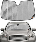 Pigenius Windshield Sun Shade for Infiniti QX60 2014-2021, JX35 2013 Front Window Sunshade - AstraGuard
