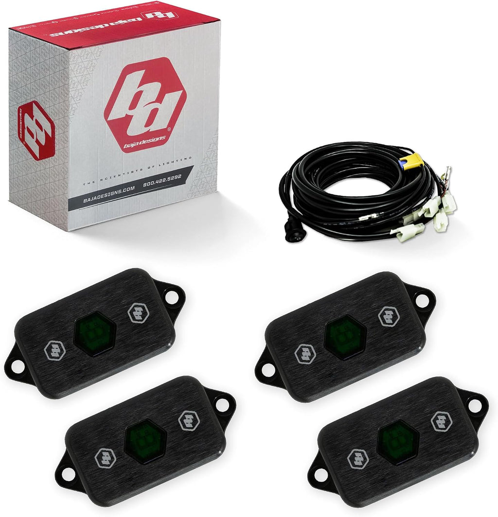 Baja Designs LED Rock Light Kit (Green)