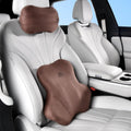 Coverado Car Lumbar Support Pillow and Car Neck Pillow Kit, Ergonomic Design
