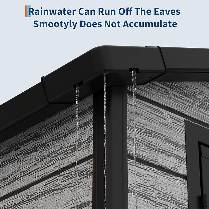 Weather-Resistant Resin Shed - Image 7