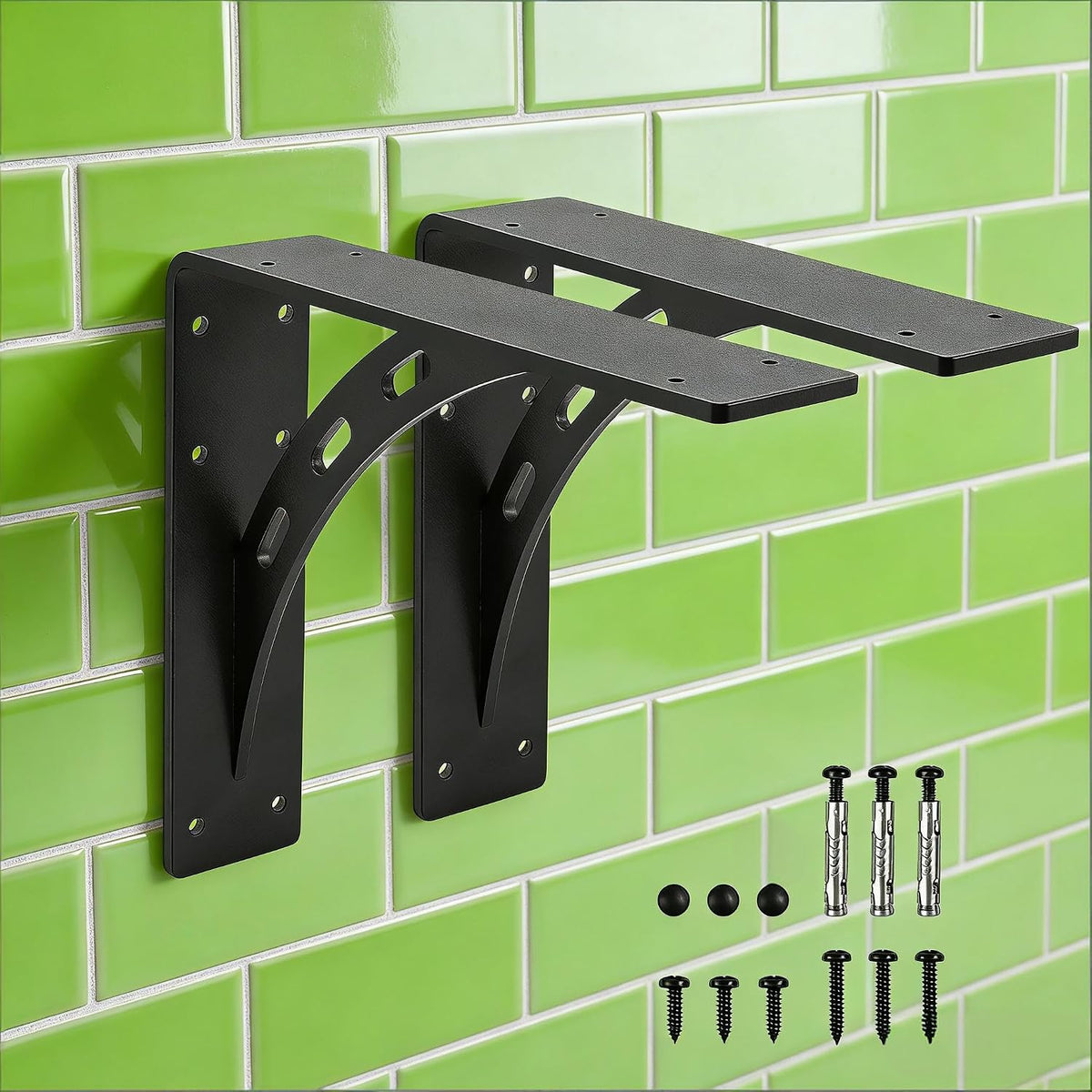 12 inch x 10 inch heavy duty bracket,granite, main product view