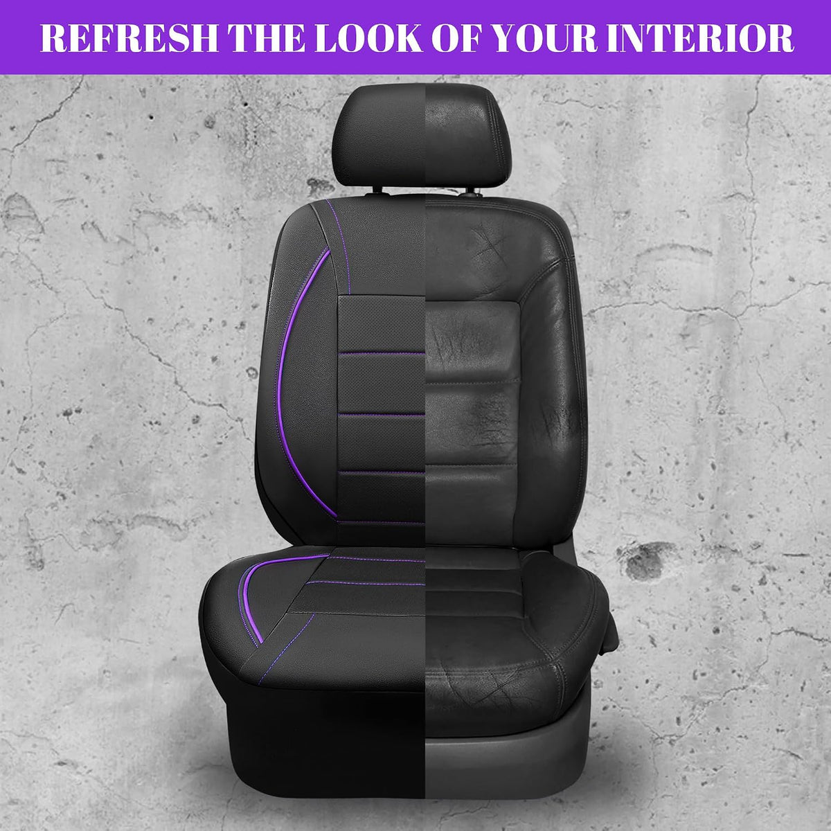 car pass piping pu leather car seat cover,inside, package contents