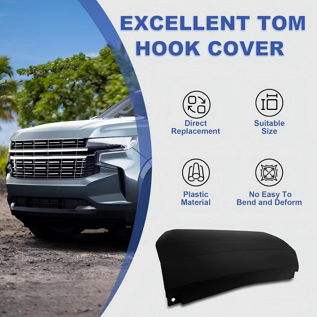 Rear Trailer Hitch Cover Compatible with 2021-2024 Chevrolet Chevy Suburban/Tahoe Yukon/Yukon XL 5.3L/3.0L/6.2L GM1129130 84340919 85139540 335-2529N-UD 3352529NUD