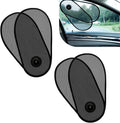 2 Pack Car Shades for Side Windows, Baby Safe Car Windshield Sun Visor, Sun Blocker, Heat & Glare Protection, Adjustable Side Window Sun Shade, Universal for Most Cars (15.7" x 8.2")