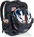 Large Capacity Motorcycle Helmet Backpack, Waterproof Motorcycle Backpack for Men Riding Hiking Cycling Backpack