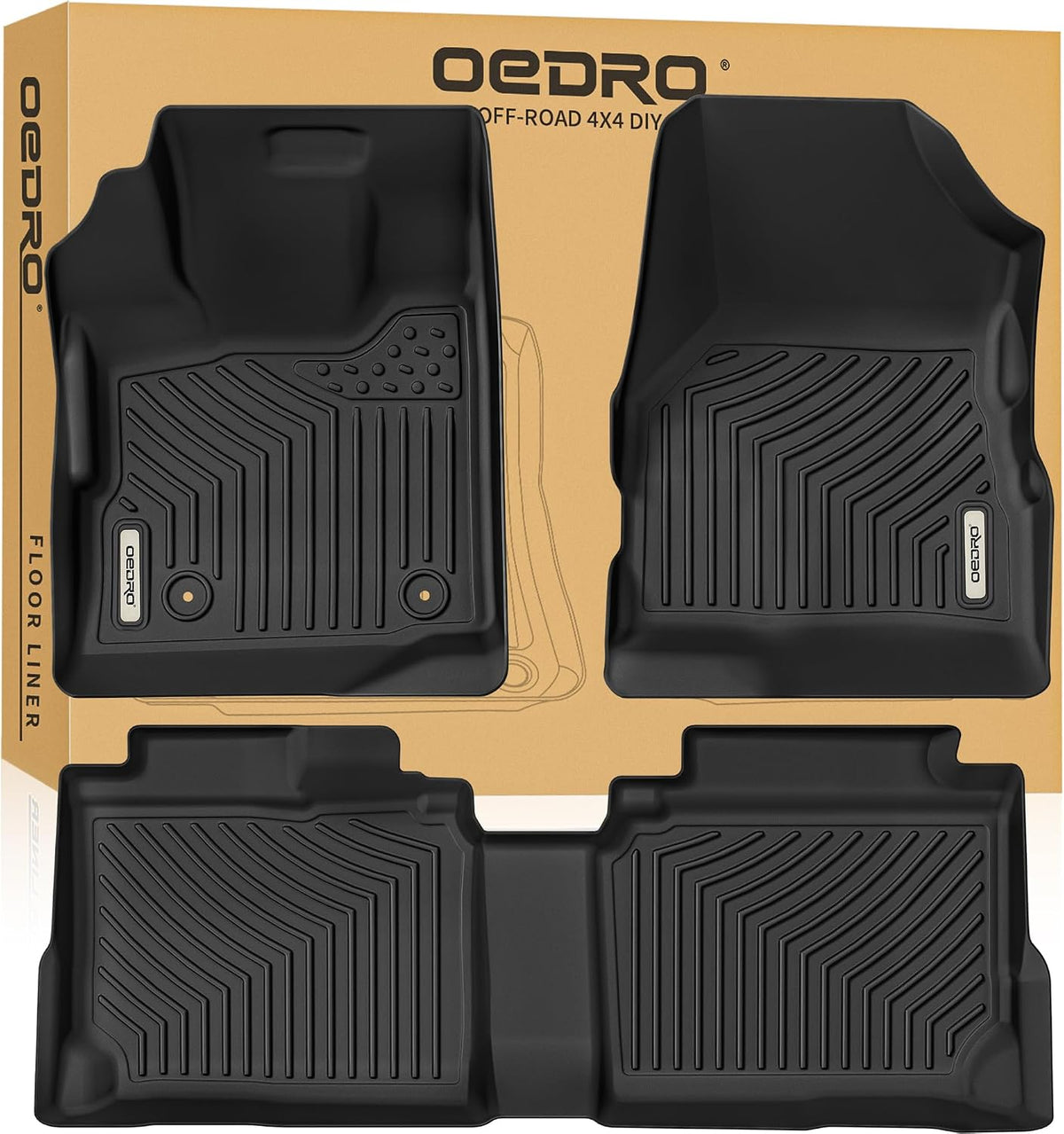 OEDRO Floor Mats Fit for 2010-2017 Chevrolet Equinox/2010-2017 GMC Terrain
